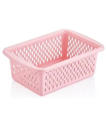 Cos de depozitare plastic engros – dreptunghiular 22x15x8 cm, mix de culori
