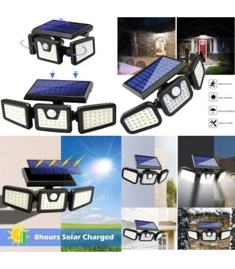 Lampa Solara LED 28x8cm Proiectoare Reglabila Engros