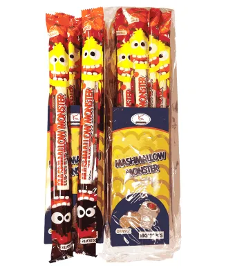 Marshmallow monster orange en-gross 18gr