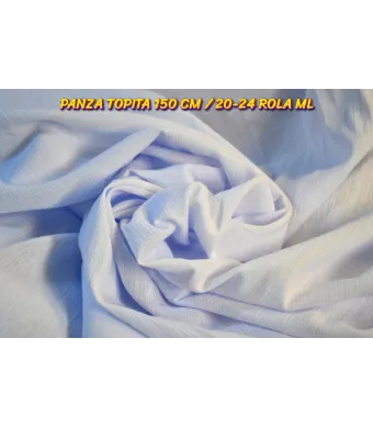 Panza topita 150 cm Engross bumbac 100% 22 ml ROLA culoarea Alb