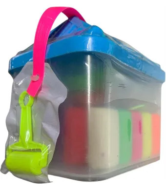 Plastelina casa mare + accesorii, 12 culori, en-gros
