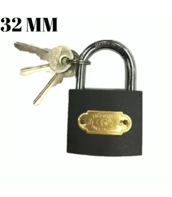 Lacăt 32mm, cu 3 chei, gaică scurtă, lacăt gros, engros