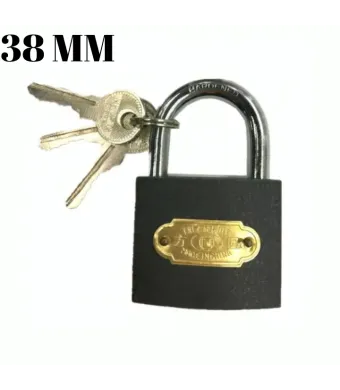 Lacăt 38mm, cu 3 chei, gaică scurtă, lacăt gros, engros