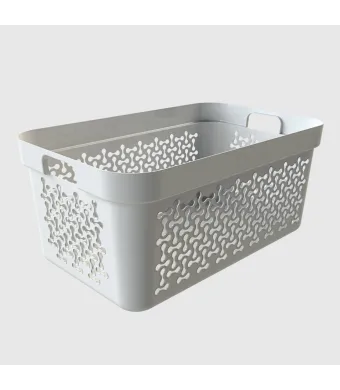 Cos pentru rufe plastic 20 L 44x27x20 cm - Cos depozitare haine En-gross