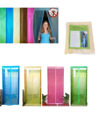 Plasa Tantari 100x210cm pentru Usa cu Magneti, Diferite Culori Engros