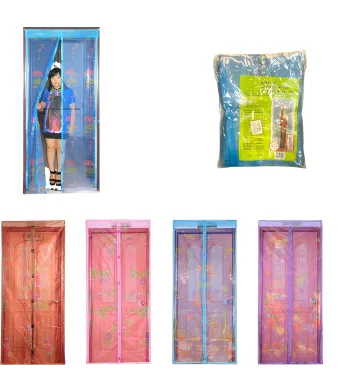 Plasa Tantari 100x210cm pentru Usa cu Magneti, cu Model Diferite Culori Engros