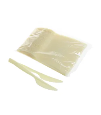 Cuțite reutilizabile plastic CREM 50 buc/set Engros