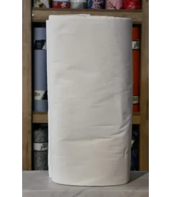 Rola Panza Alba 220 cm din Bumbac 100% – Ideala pentru Lenjerii de Pat și Proiecte Diverse Rola 30 ml (Latime=220 cm)