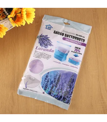 Pungi de Vidat cu Aroma Lavanda,80x100CM pentru Depozitare Haine si Paturi, Transparent, Vacuum, Ideal pentru Calatorii si Organizare Acasa, Engros