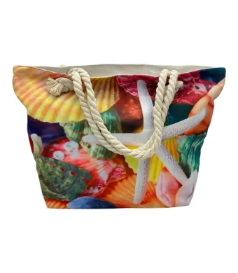 Geanta de Plaja Premium Design Marin - Eleganta si Stil la Malul Marii, Calitate Superioara, En-gros