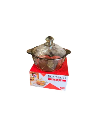 Bol sticla fumurii cu capac, 900ml ,Engros