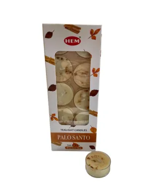 Lumanari parfumate PALO SANTO, 10/set