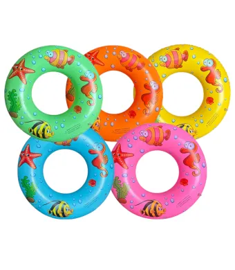 Colac Gonflabil 12/set pentru Copii 50cm Fata si Baiat, Diferite Culori Engros
