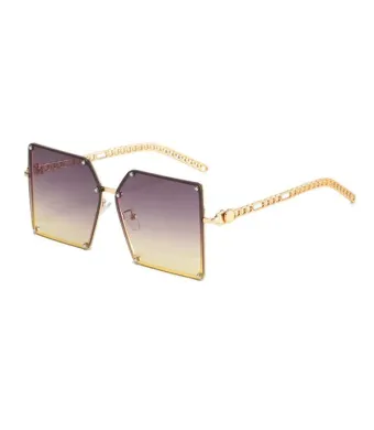 Ochelari de soare, Imperial Chain, Femei, Protectie UV400, Gri-galben Engros (galben, gri)