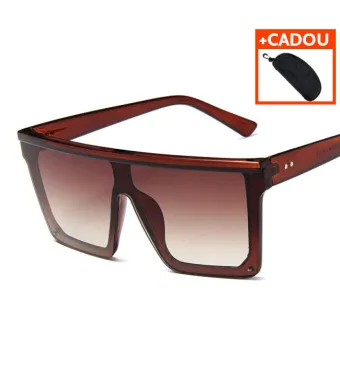 Ochelari de soare, Model Royal Oversize, pentru Barbati, Protectie UV400, Maro Engros (Maro)