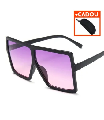 Ochelari de soare, Lentile Mov, Protectie UV400, Negru Engros (NEGRU)