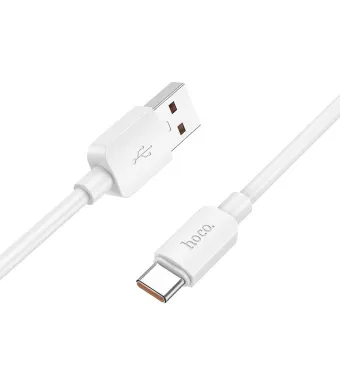 Cablu de la USB la USB Type-C, Hoco X96, PD 6A, 100W, 1m, Alb Engros (Alb)