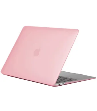 Husa de protectie pentru MacBook New Pro 13, Ultra-Slim, Roz mat Engros (MobileB2B, ROZ)