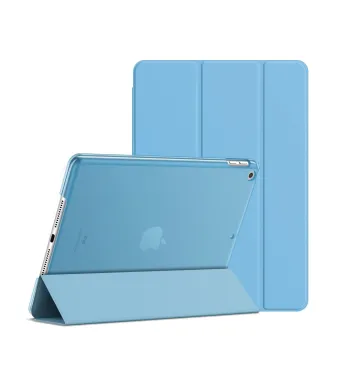 Husa protectie tip Flip pentru Apple iPad 10.2 7/8/9 (2019/2020/2021), Model Carte, Albastru Engros (iPad 8 (2020) 10.2", Albastru)