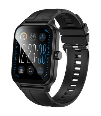 Smart Watch Y27 HOCO, Call version BT5.0, Ecran 1.95”, Baterie 230mAh, Curea sport, Negru Engros (NEGRU)