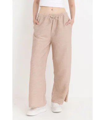 Pantaloni Dama Baki Largi Engros M1 Bej