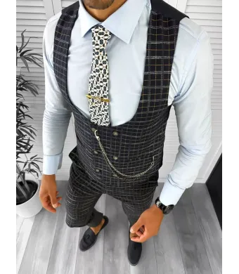 Compleu Costum barbati engros Pantaloni + Vesta