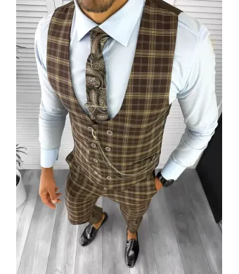 Compleu Costum barbati engros Pantaloni + Vesta