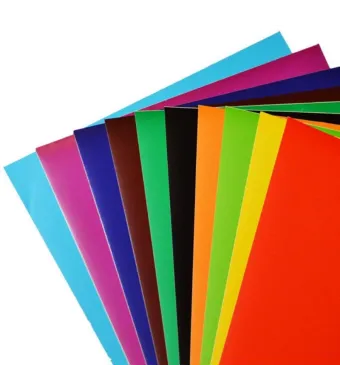 Hartie glasata colorata A4, 10 file/set, pentru proiecte scolare, hobby si craft, En-gros