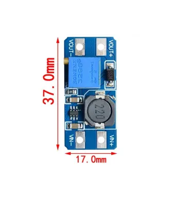 Modul step up DC-DC 2-24V la 5-28V, 2A ENGROSS