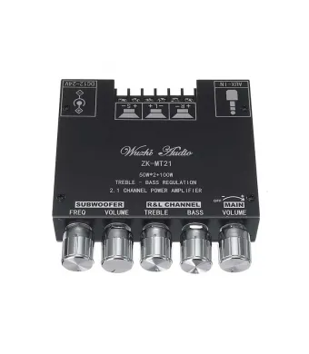 Amplificator audio 2.1 2x50W+100W Bluetooth V5.0 ENGROSS