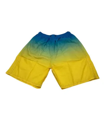 Pantaloni tip short de baie barbati – stil urban de vara, culori vibrante, buzunar si plasa interioara, En-gros
