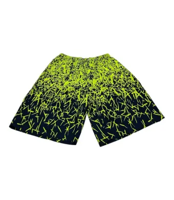 Pantaloni tip short de baie pentru barbati – diverse culori, cu buzunar si plasa interioara, 100% poliester, En-gros