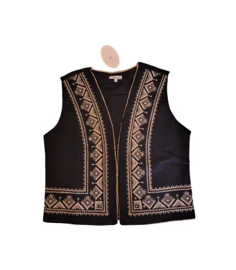Vesta Engros pentru femei, cu model traditional brodat