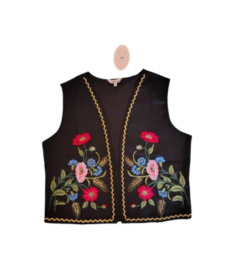 Vesta Engros pentru femei, cu model traditional brodat