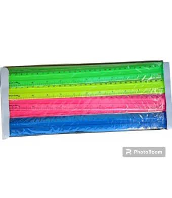 Cutie 72 rigle color engros 30 cm