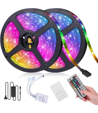 Bandă LED RGB 10m 5050 – Iluminare Decorativă Smart Engros