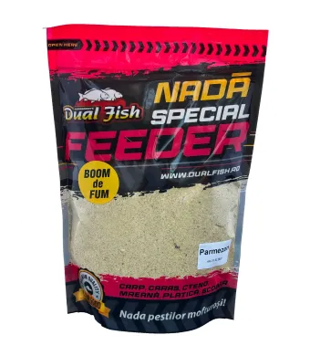 BOOM DE FUM Nada special FEEDER, aroma de parmezan, 1kg, Dual Fish