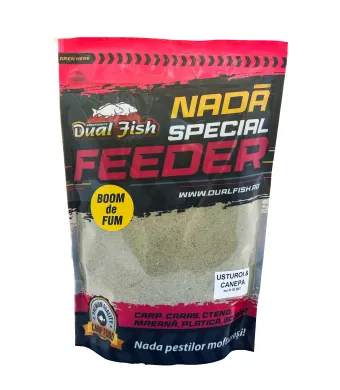 BOOM DE FUM NADA SPECIAL FEEDER, AROMA DE USTUROI SI CANEPA, 1KG, DUAL FISH