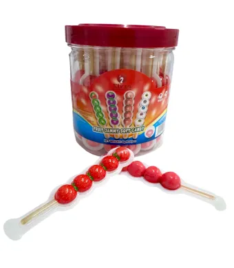 Jeleu sir Fruit Jammy Strawberry "sticks"  8gr engross