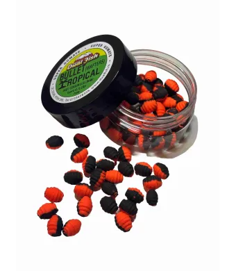 BULLET ( WAFTERS), aroma TROPICAL, dimensiune de 10 mm, 25 gr, Dual Fish