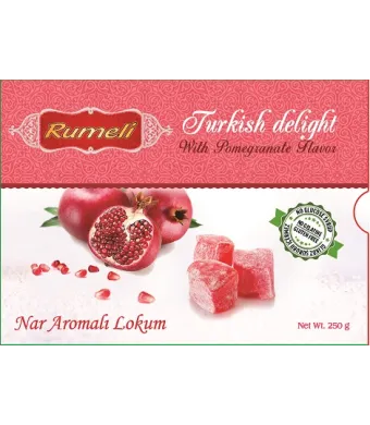 Rahat Turcesti cu aroma de rodie 250g
