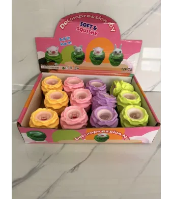 Jucărie Antistres „Decompression Toy” En-gros – Animăluț în Varză – 12 Bucăți/Set