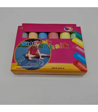 Set Cretă de Desen – Nontoxică, 6 Bucăți/Set, Culori Diferite – Vânzare Engros