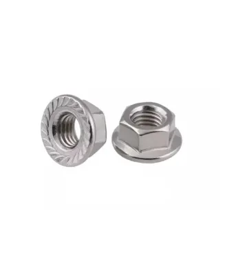 Piulita inox cu flansa autoblocabila 2 DIN 6923 M10 A2 ENGROSS