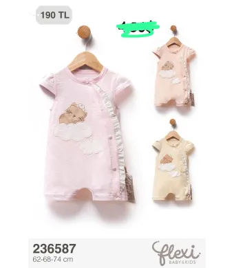 Salopeta Engros pentru bebelusi, cu model (ROZ)