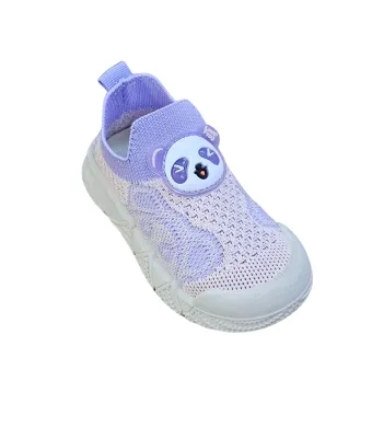 Espadrile pentru Copii, Fete si Baieti, Engross, 6/set, marimi 21-26,  Material textil, Talpa Usoara, model Ursuleti, Roz