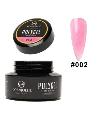 Polygel glitter 002 35g Oranjollie