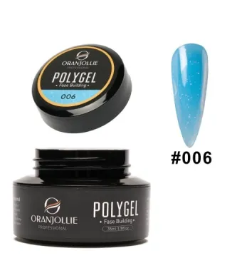 Polygel glitter 006 35g Oranjollie