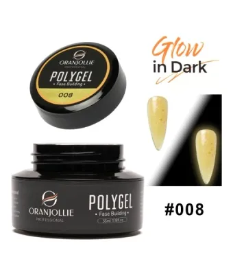 Polygel glitter 008 35g Oranjollie