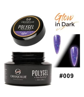 Polygel glitter 009 35g Oranjollie